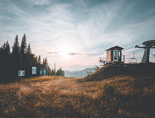 The late 70s and early 80s saw Mont Grand-Fonds make countless new improvements including a new chairlift.