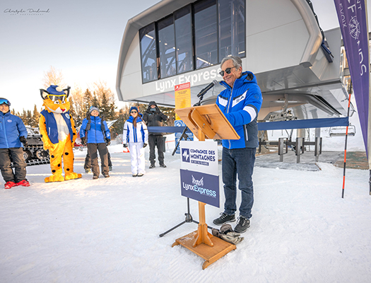From beloved community hill to an aspiring international destination, Christian Mars redefines Mont Grand-Fonds with a high-speed six-pack chairlift.