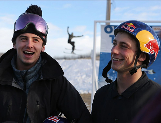 Craig (left) and Mark McMorris
