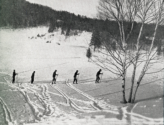 Passionate outdoorsmen pioneered skiing in the Charlevoix region in the 1950s.
