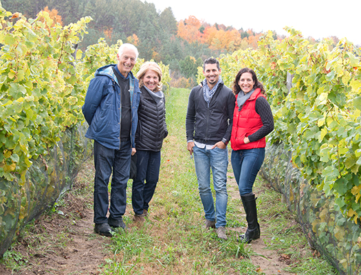 Adamo Family at Adamo Estate Winery, Mono, Ontario