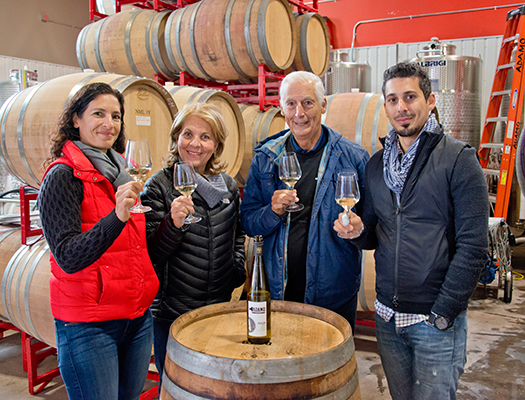 Adamo Family at Adamo Estate Winery, 