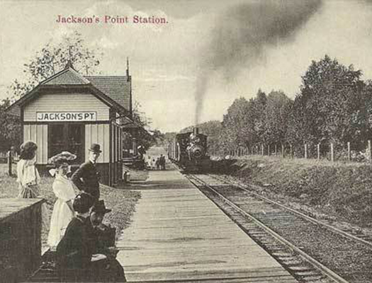 Jackson Point train station, Georgina, Ontario