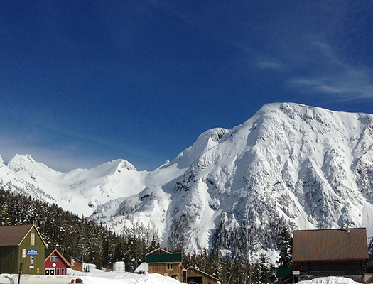 Mount Cain will never boast the fanciest shops or the trendiest bars and restaurants. But with views and terrain and snow like this, honestly, who needs them?